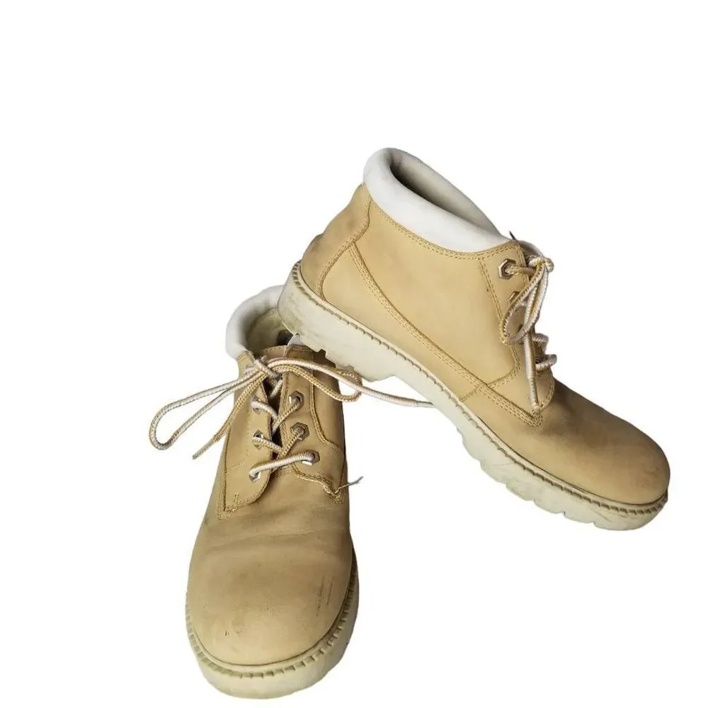 St. John's Bay Tan Work Hiking Outdoor Sports Cute Boots Shoes